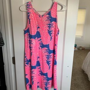 Lilly Pulitzer sundress with pineapples